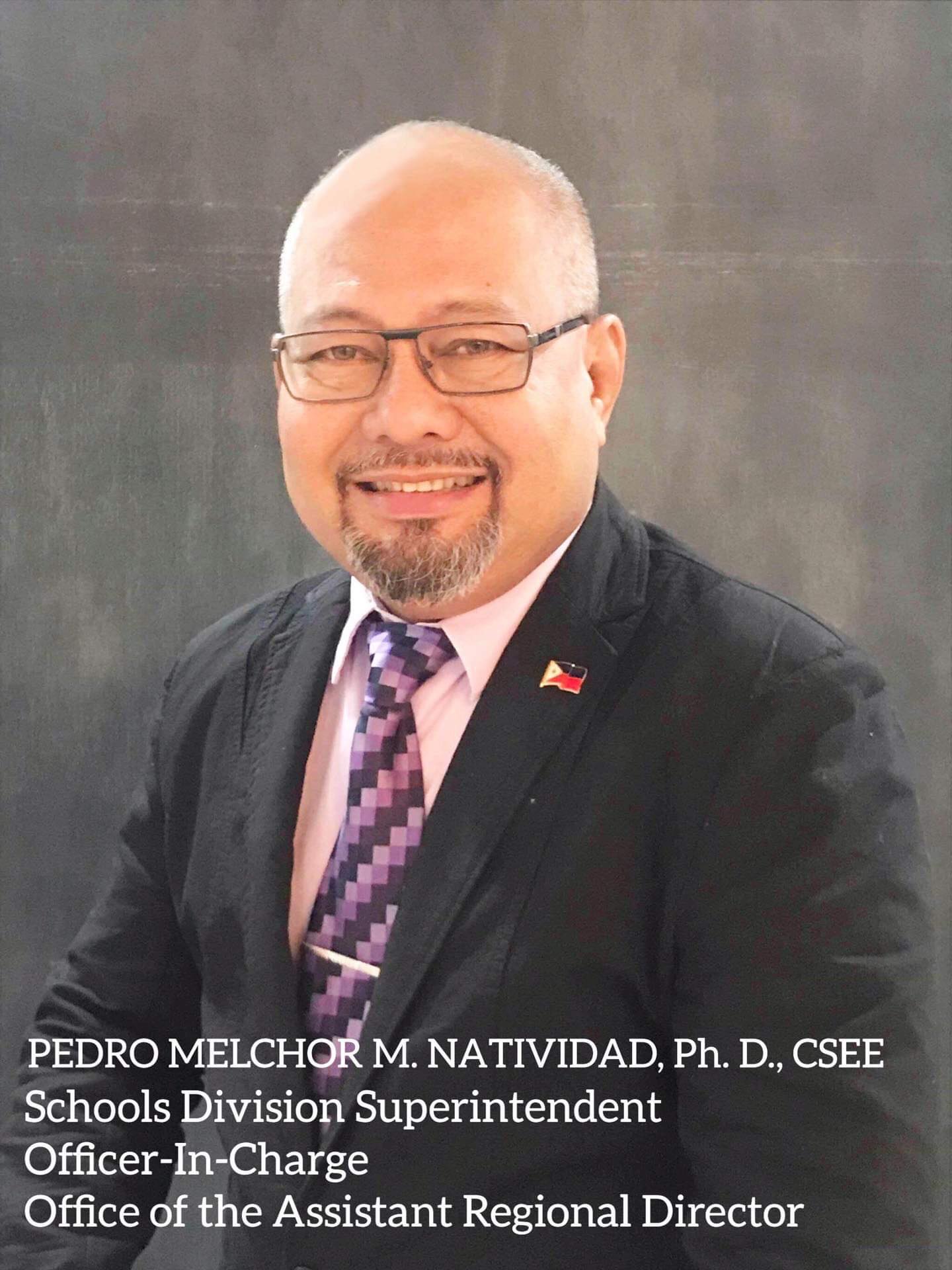 Dr. PEDRO MELCHOR M. NATIVIDAD - Assistant Regional Director